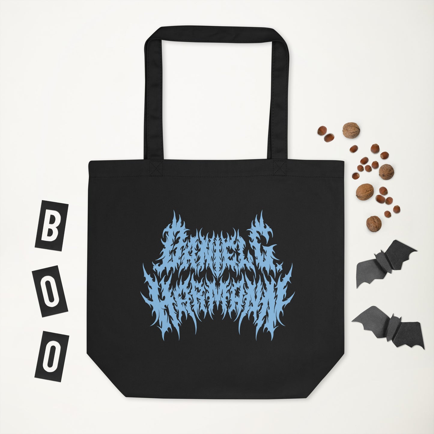 \m/ Tote w/ Baby Blue