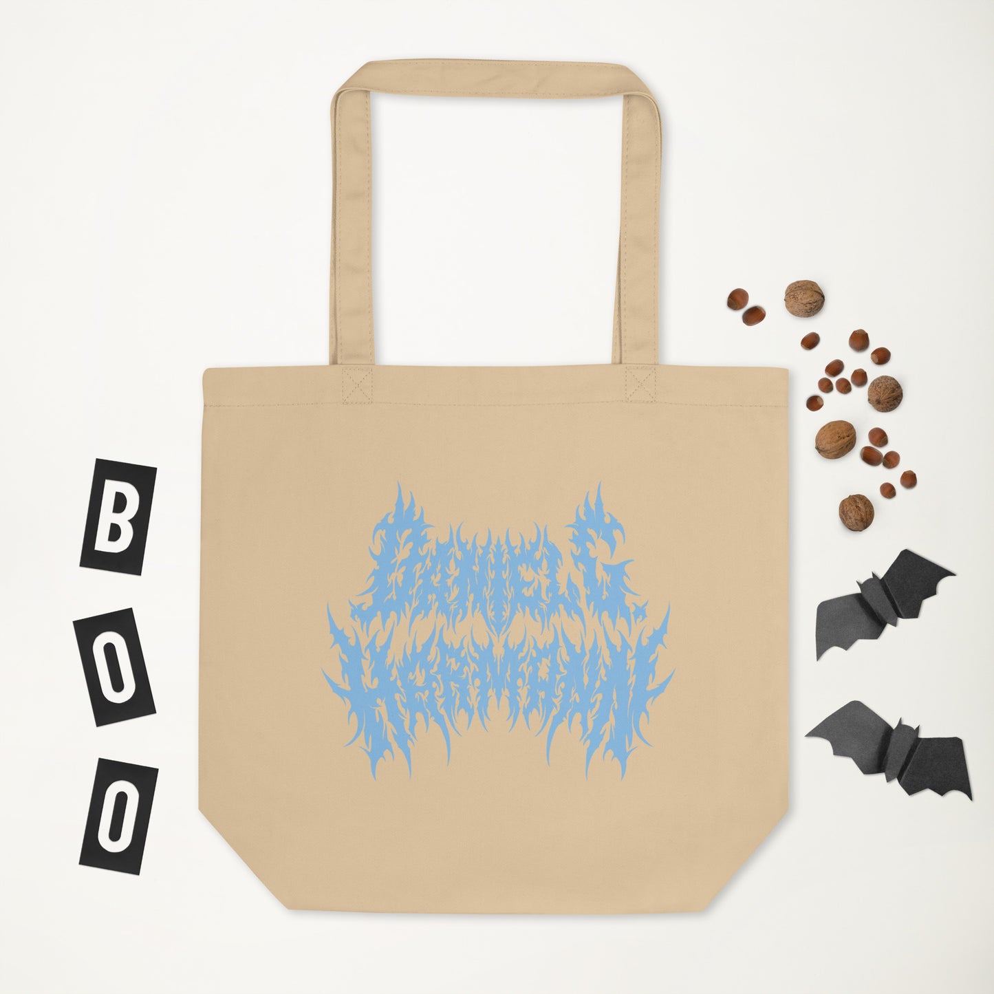 \m/ Tote w/ Baby Blue