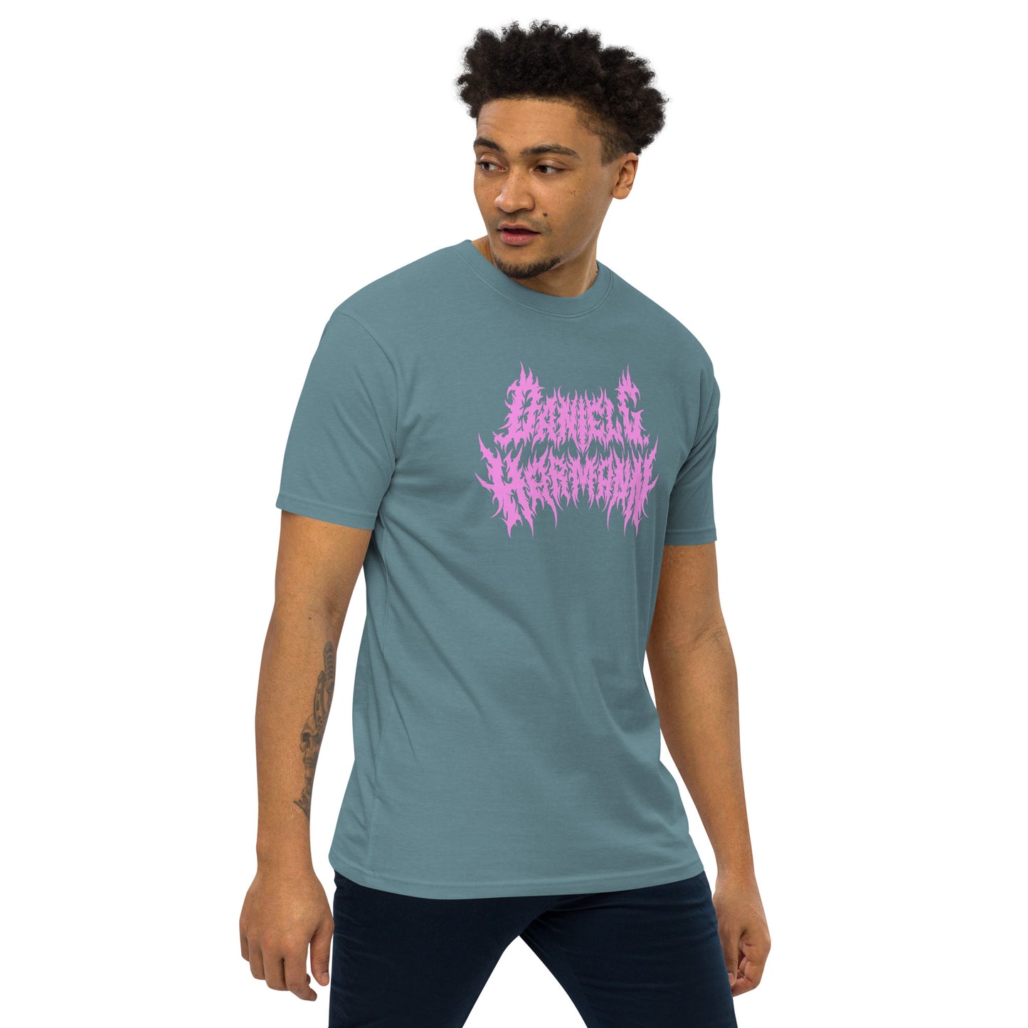 Men's DGH \m/ Tee w/ Pink