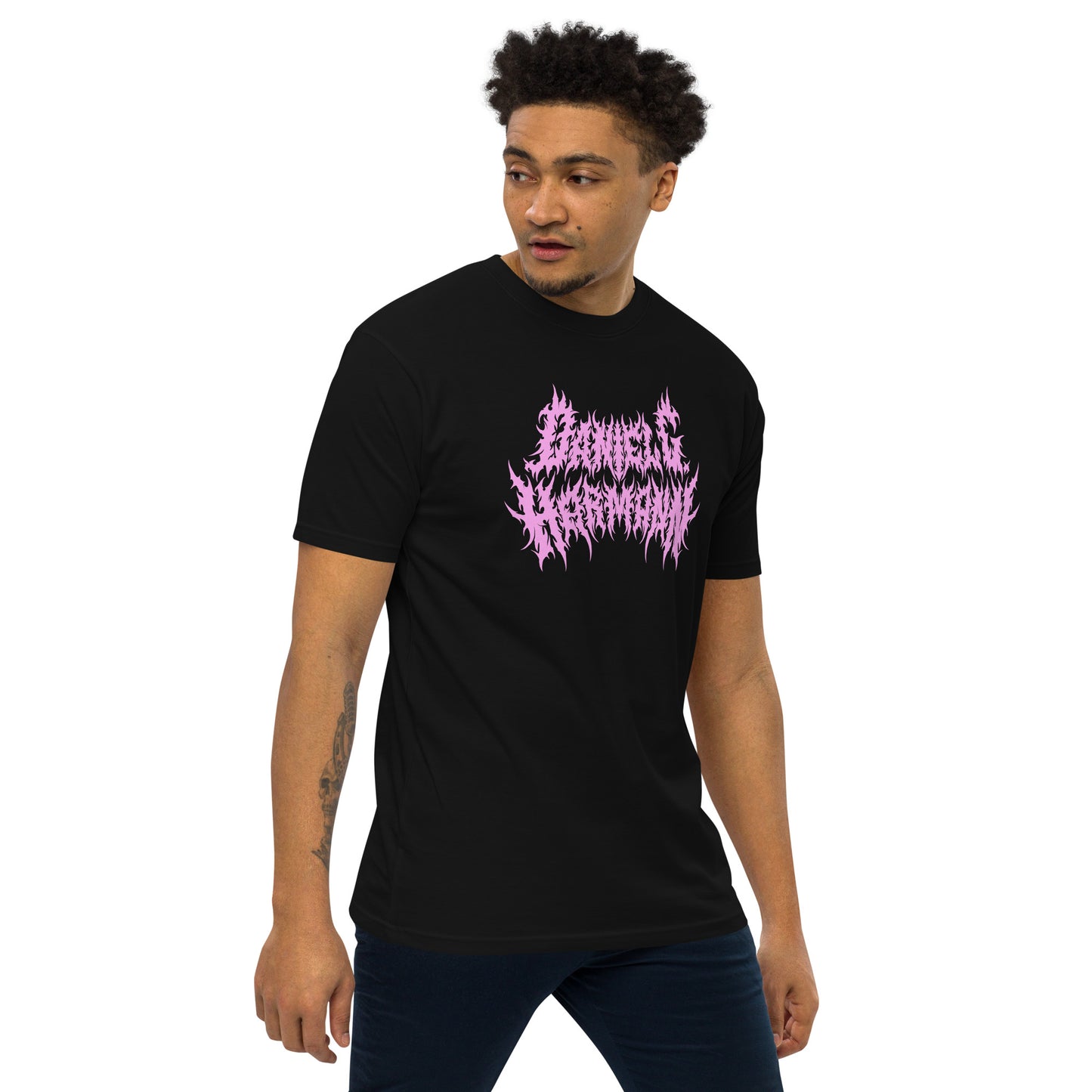 Men's DGH \m/ Tee w/ Pink