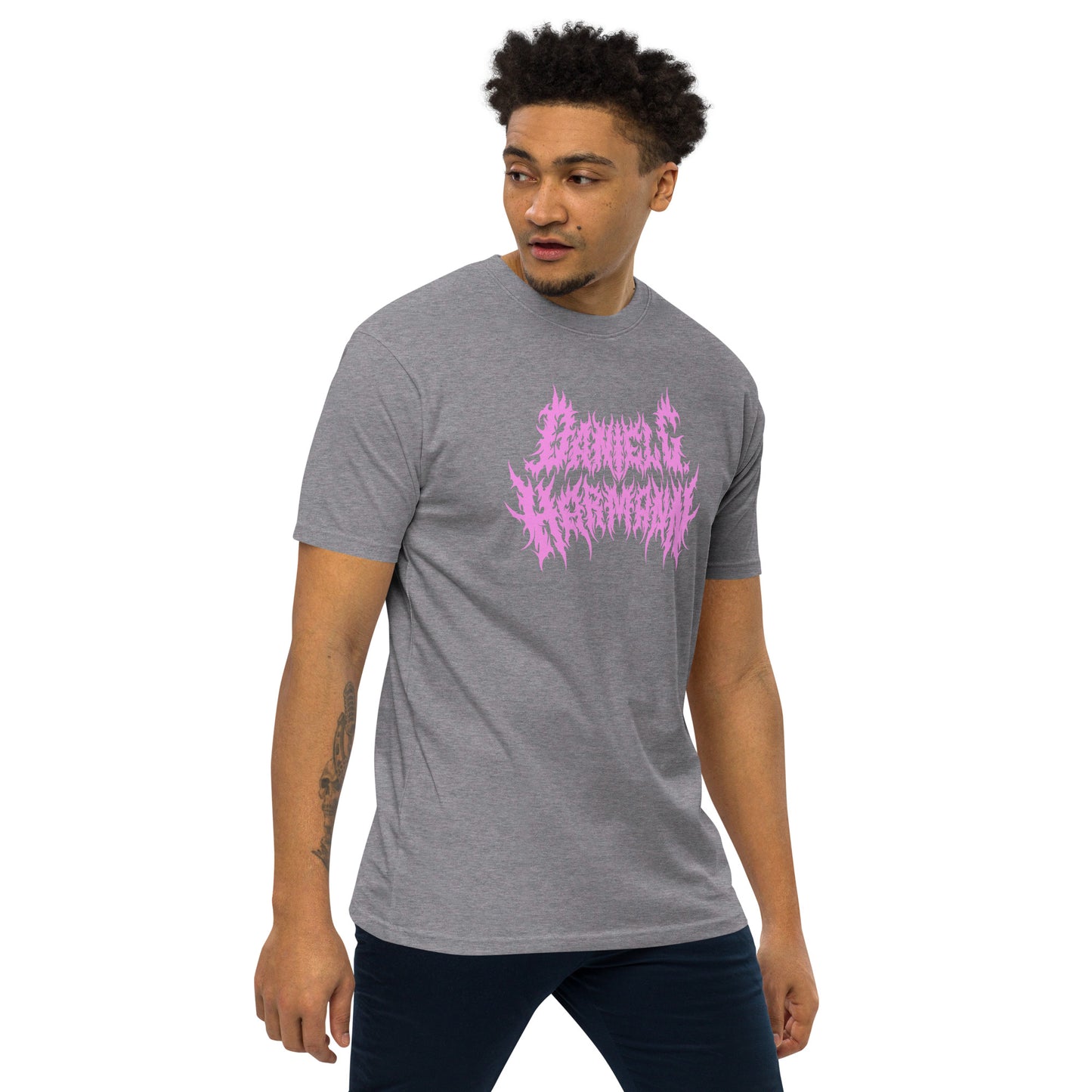 Men's DGH \m/ Tee w/ Pink