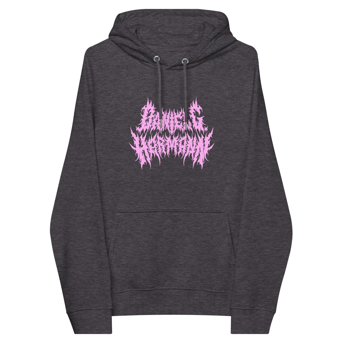 Unisex \m/ Hoodie w/ Pink